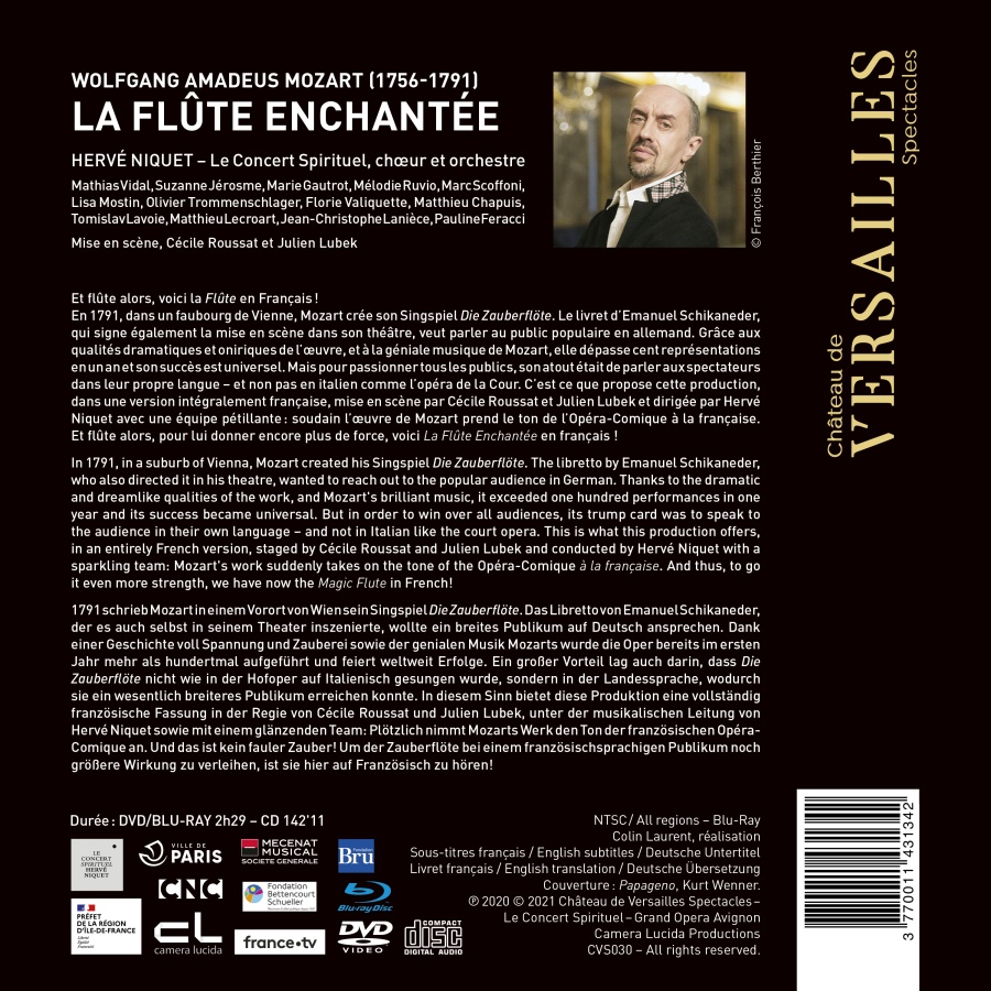 Mozart: La flûte enchantée (Opera in French version) - slide-1