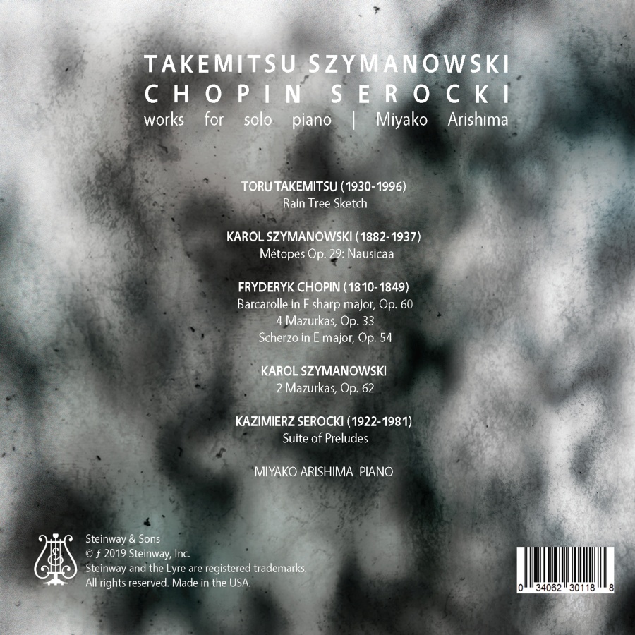 Takemitsu; Szymanowski; Chopin; Serocki: Works for Solo Piano - slide-1
