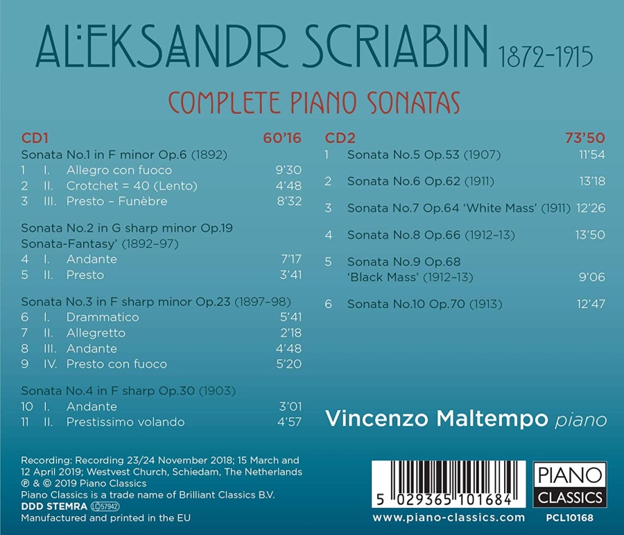 Scriabin: Complete Piano Sonatas - slide-1