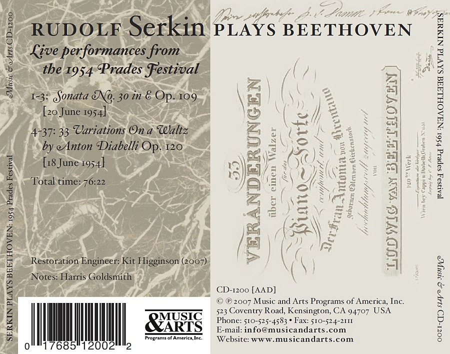 Beethoven: Diabelli Variations; Piano Sonata No. 30 - slide-1