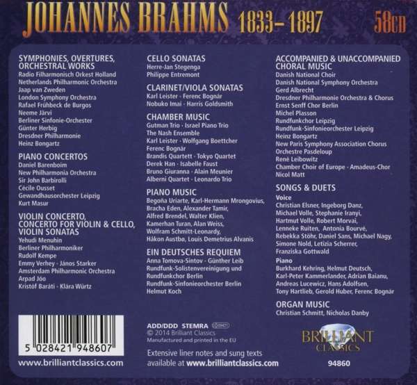 Brahms: Complete Edition - slide-1