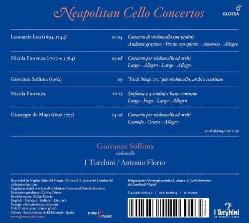 Neapolitan Cello Concertos: Leo, Fiorenza, Sollima & de Majo - slide-1