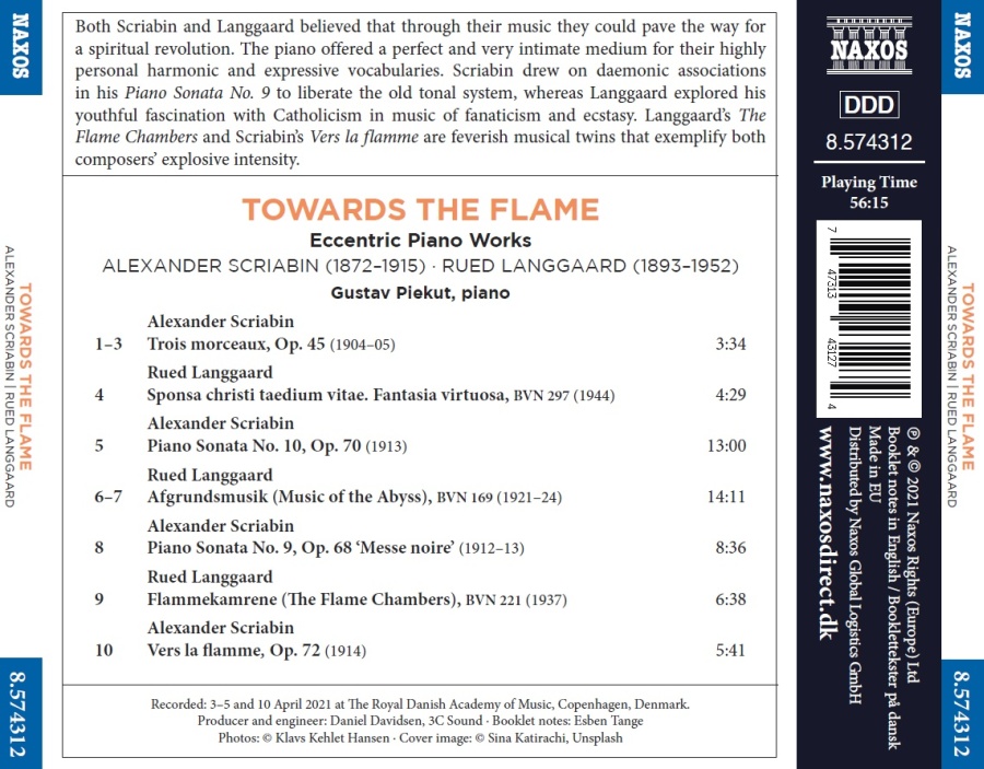 Towards the Flame - Eccentric Piano Works - slide-1