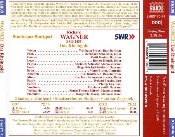 WAGNER: Das Rheingold, Ring Cycle 1 - slide-1