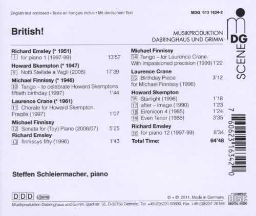 BRITISH PIANO MUSIC - slide-1
