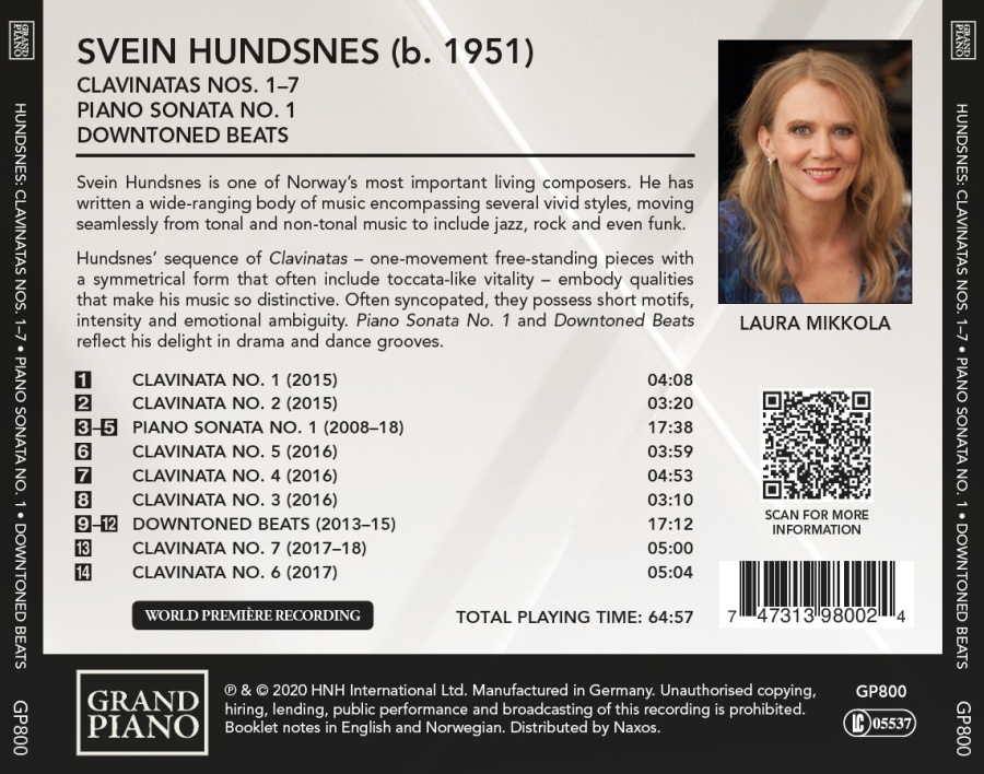 Hundsnes: Clavinatas; Sonata No. 1 - slide-1