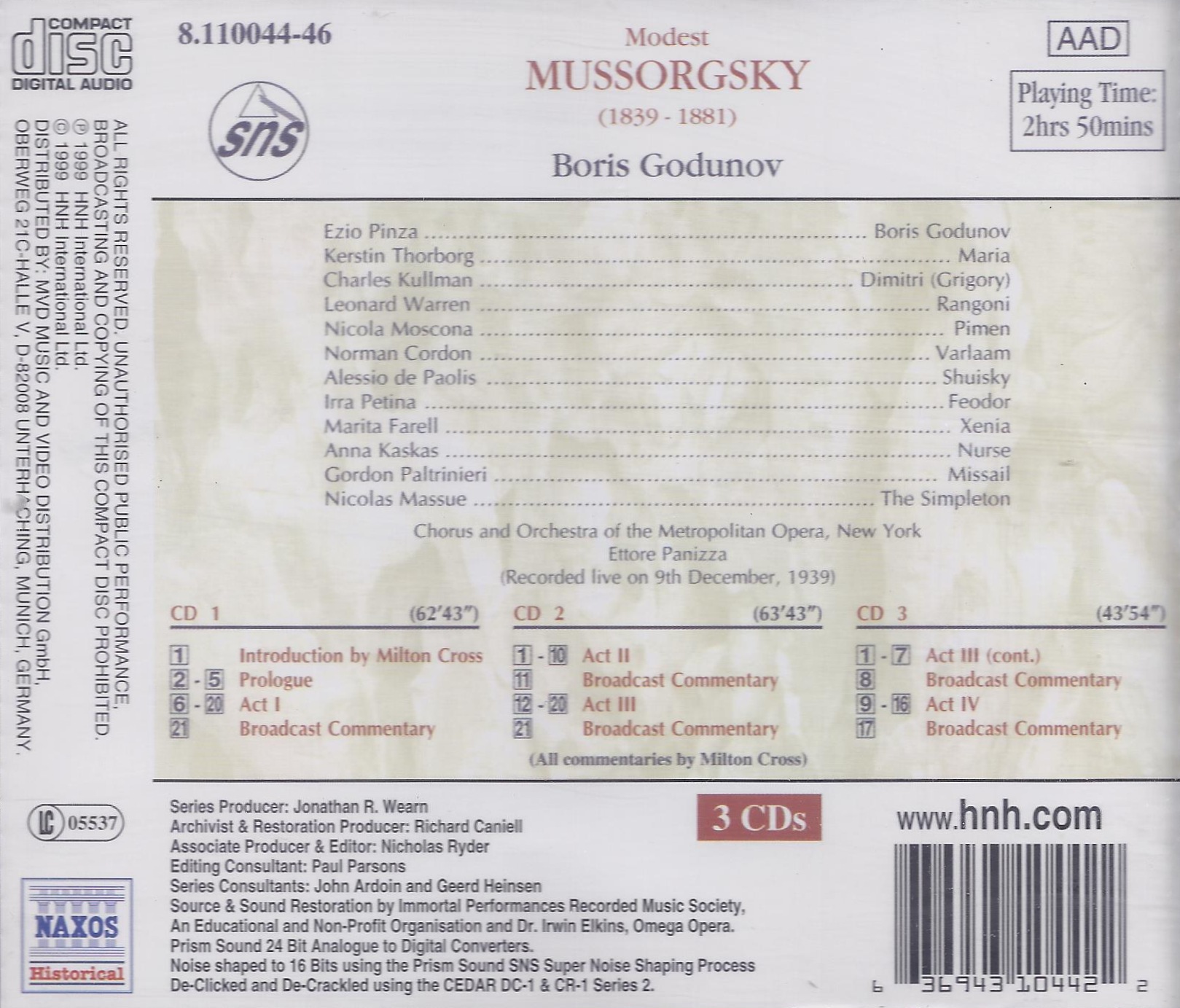MUSSORGSKY: Boris Godunov - slide-1