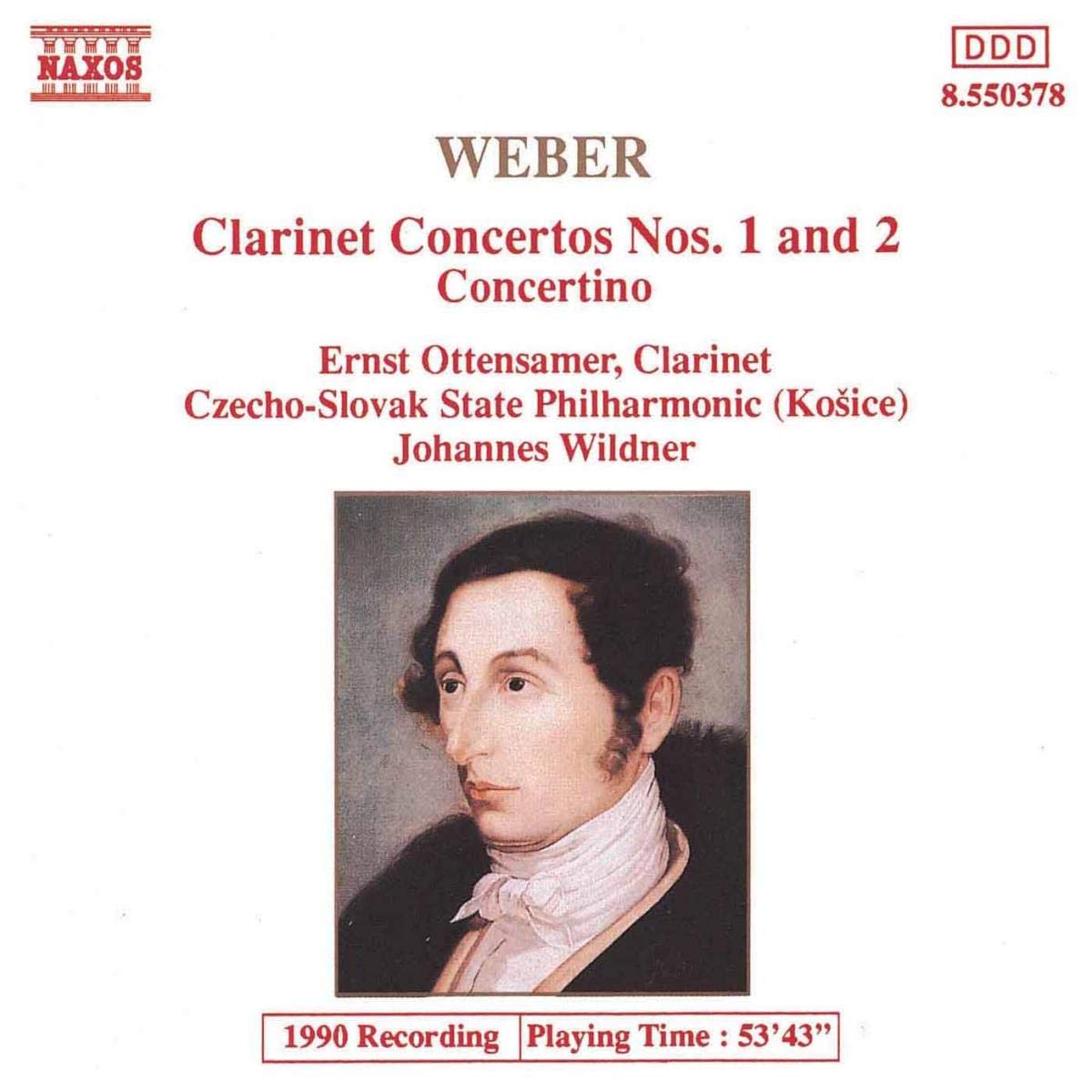 Weber: Clarinet Concertos 1 + 2