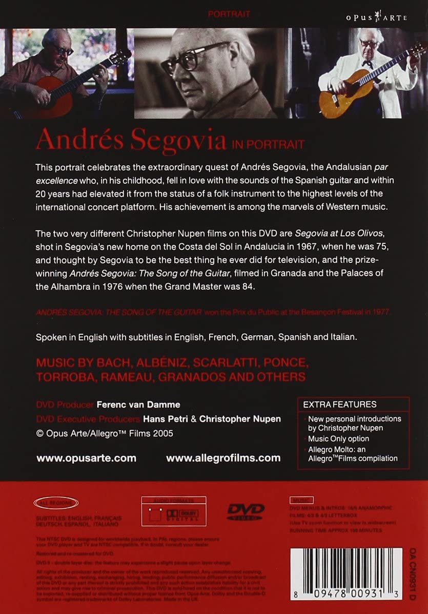 Andrés Segovia in Portrait - slide-1