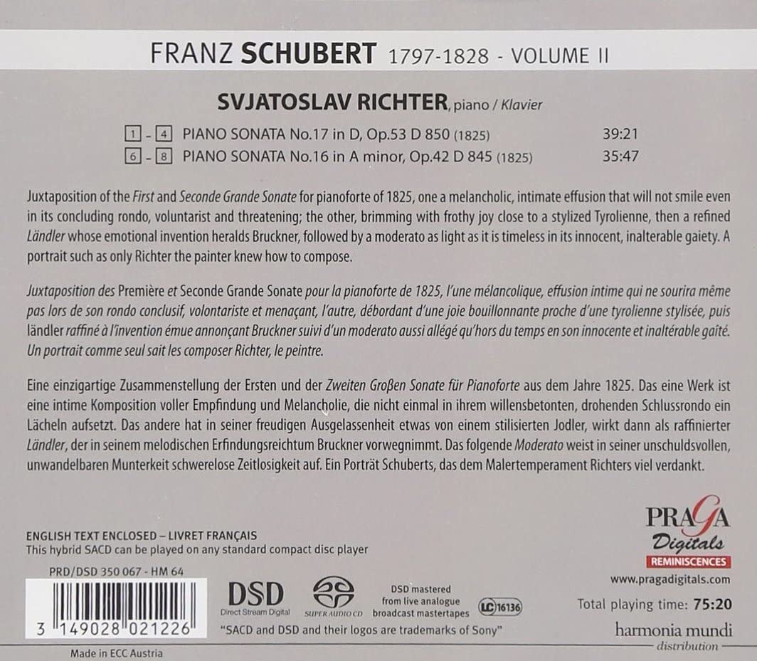 Schubert: Piano Sonatas Nos. 16 & 17 - slide-1