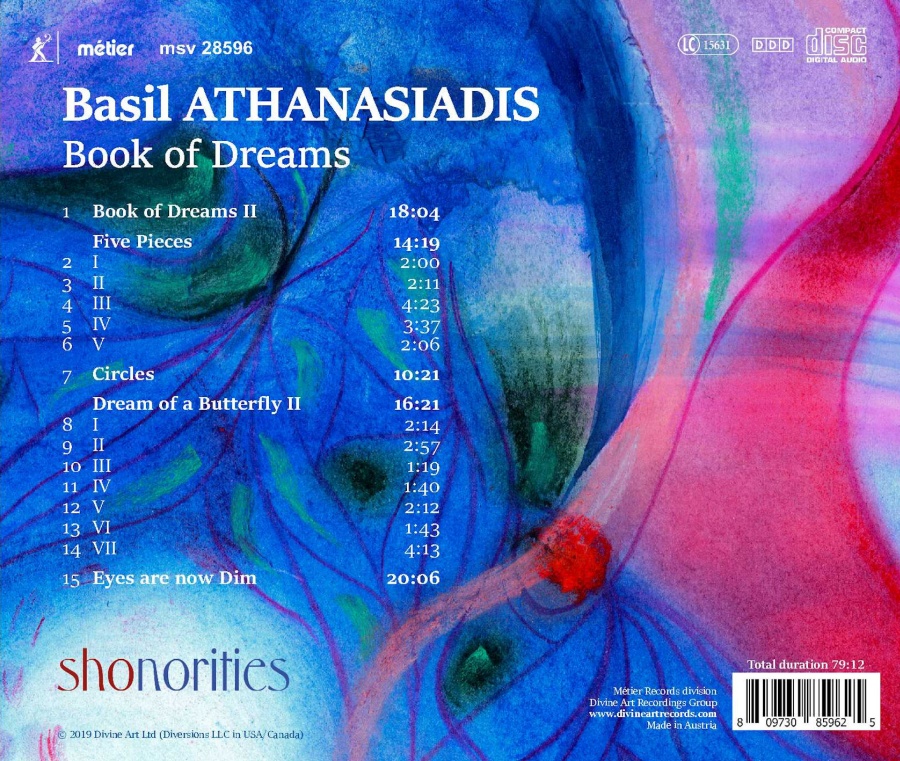 Athanasiades: Book of Dreams - slide-1