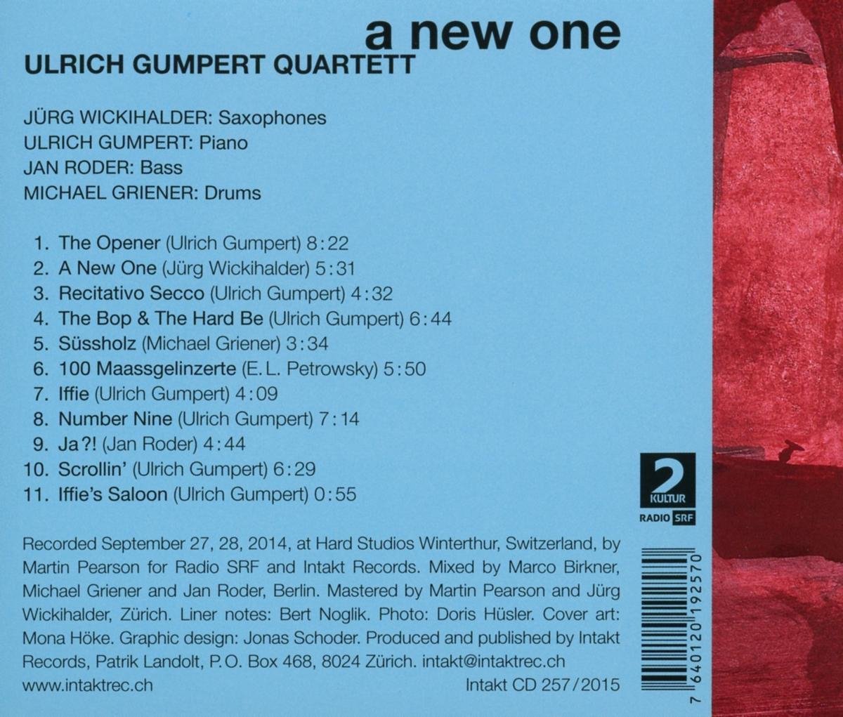 Ulrich Gumpert Quartett: A New One - slide-1