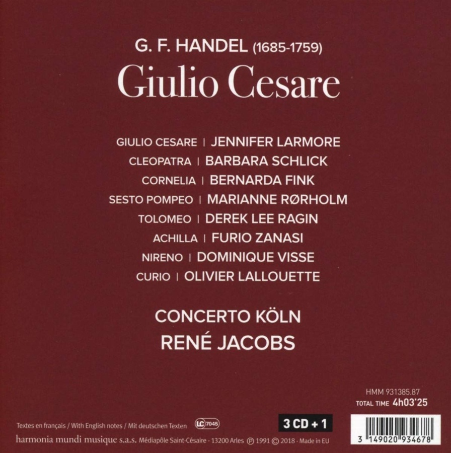 Handel: Giulio Cesare - slide-1
