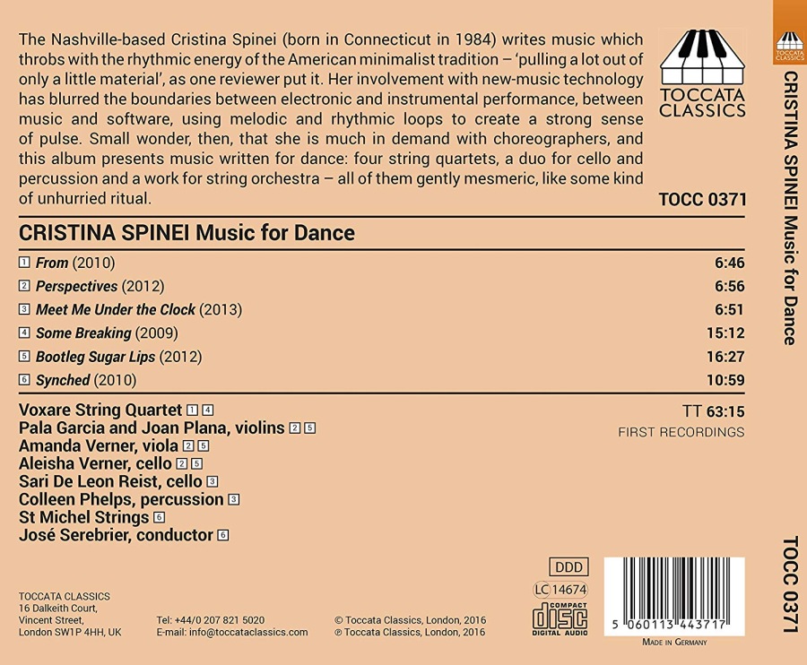 Spinei: Music for Dance - slide-1