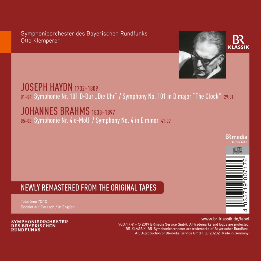 Brahms: Symphony No. 4; Haydn: Symphony No. 101 - slide-1