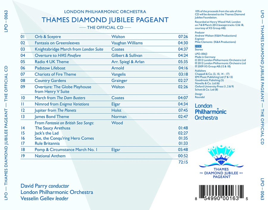 Thames Diamond Jubilee Pageant - koncert na Tamizie w czasie diamentowego jubileuszu 2012 - slide-1