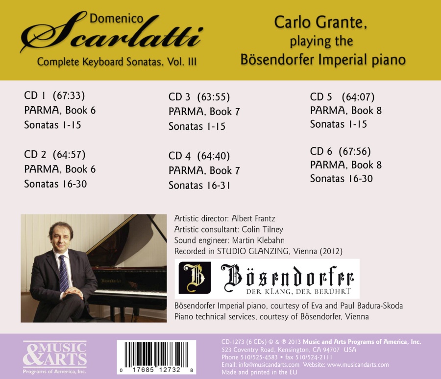 Scarlatti: The Complete Keyboard Sonatas Vol. 3 - slide-1
