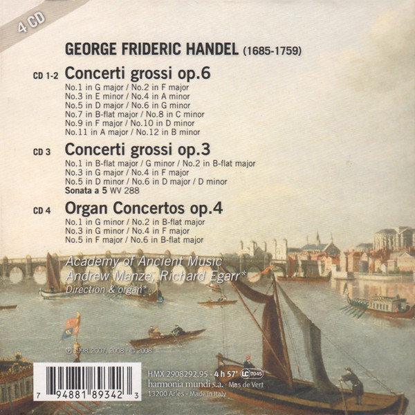 Handel 1759-2009 - Concertos Op. 3, 4 & 6 - slide-1