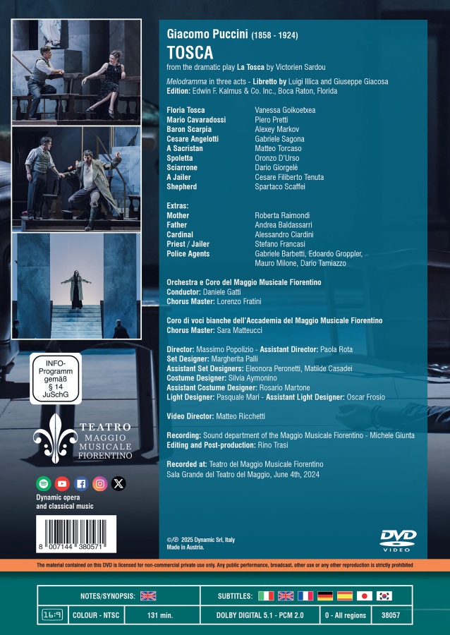 Puccini: Tosca (DVD) - slide-1