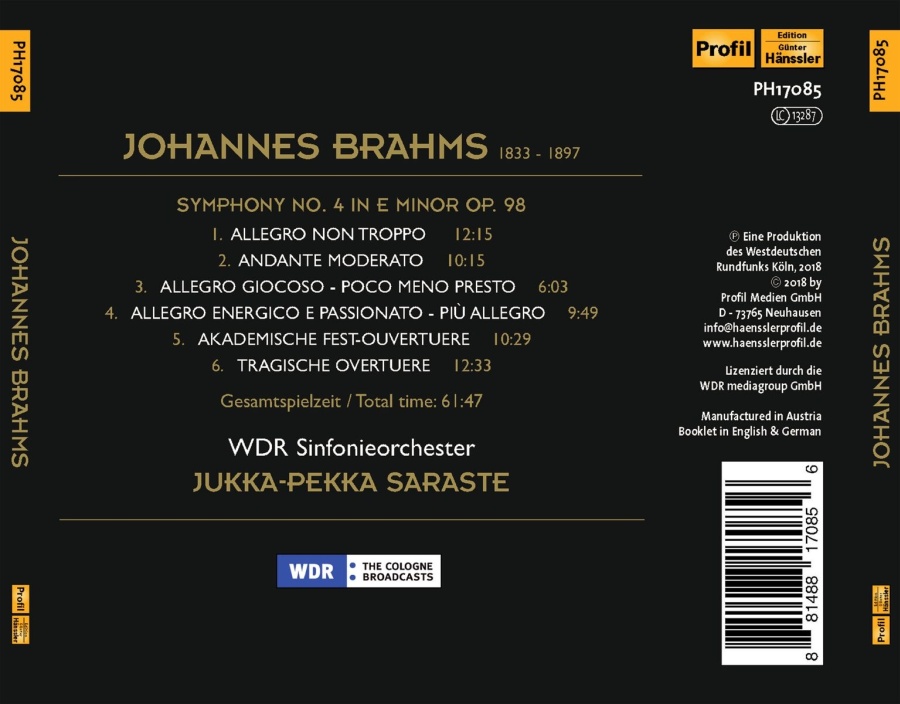 Brahms: Symphony No. 4 - slide-1