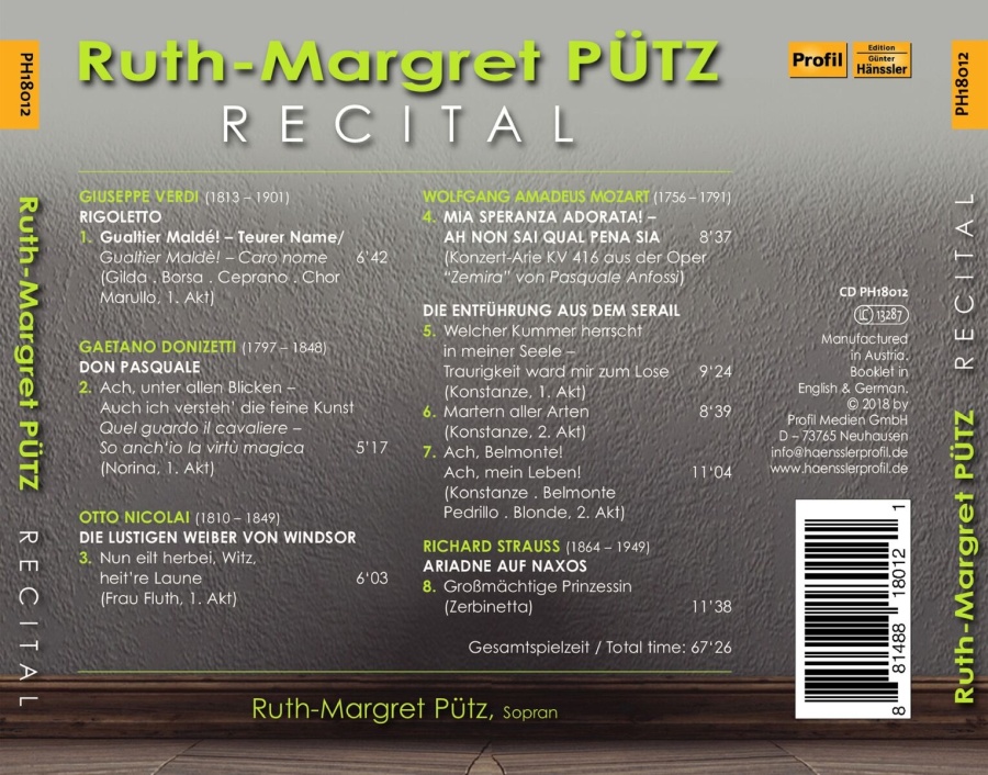 Ruth-Margret Pütz - Recital - slide-1