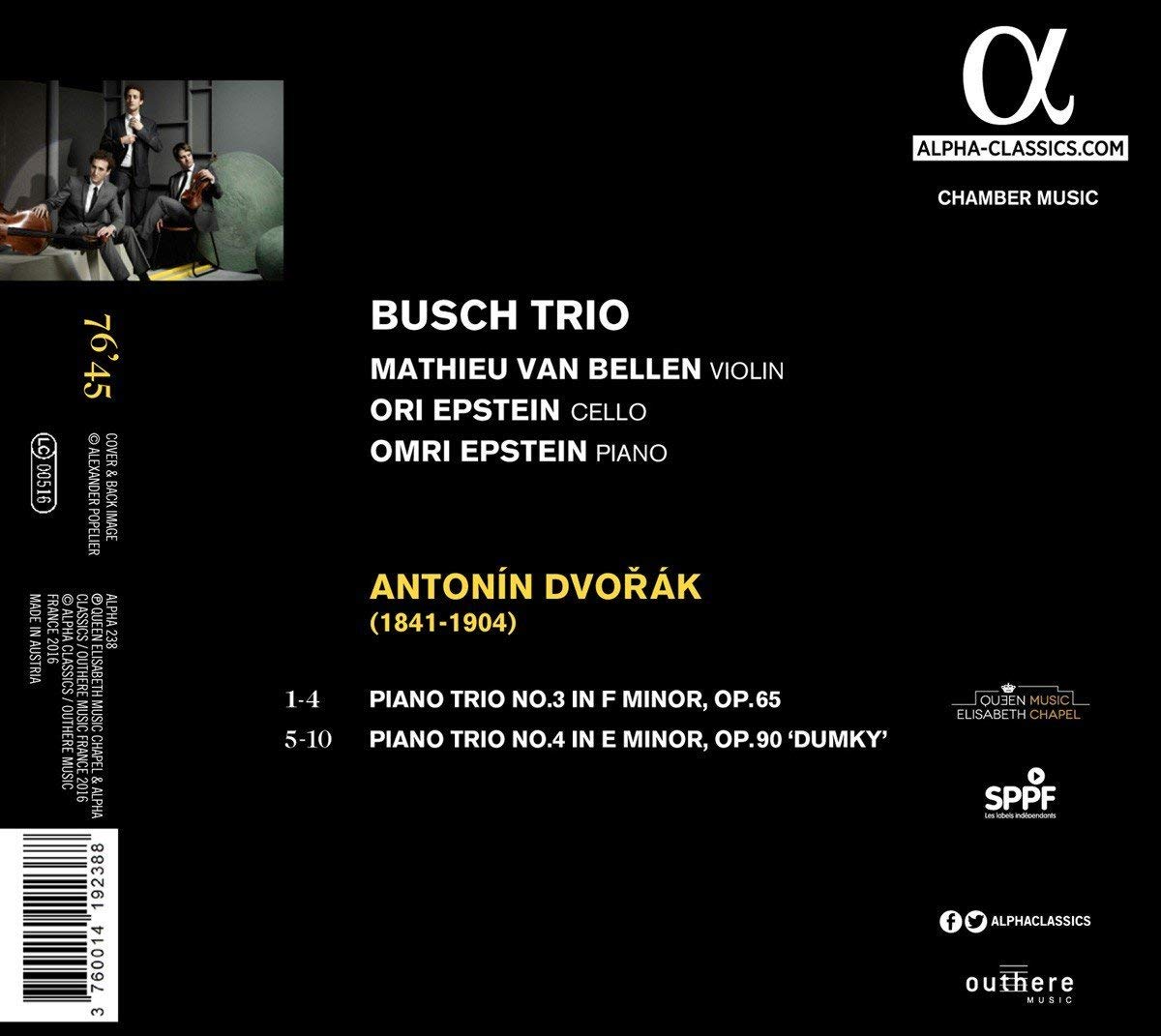 DVORAK: Piano Trios op. 65 & 90 "Dumky" - slide-1