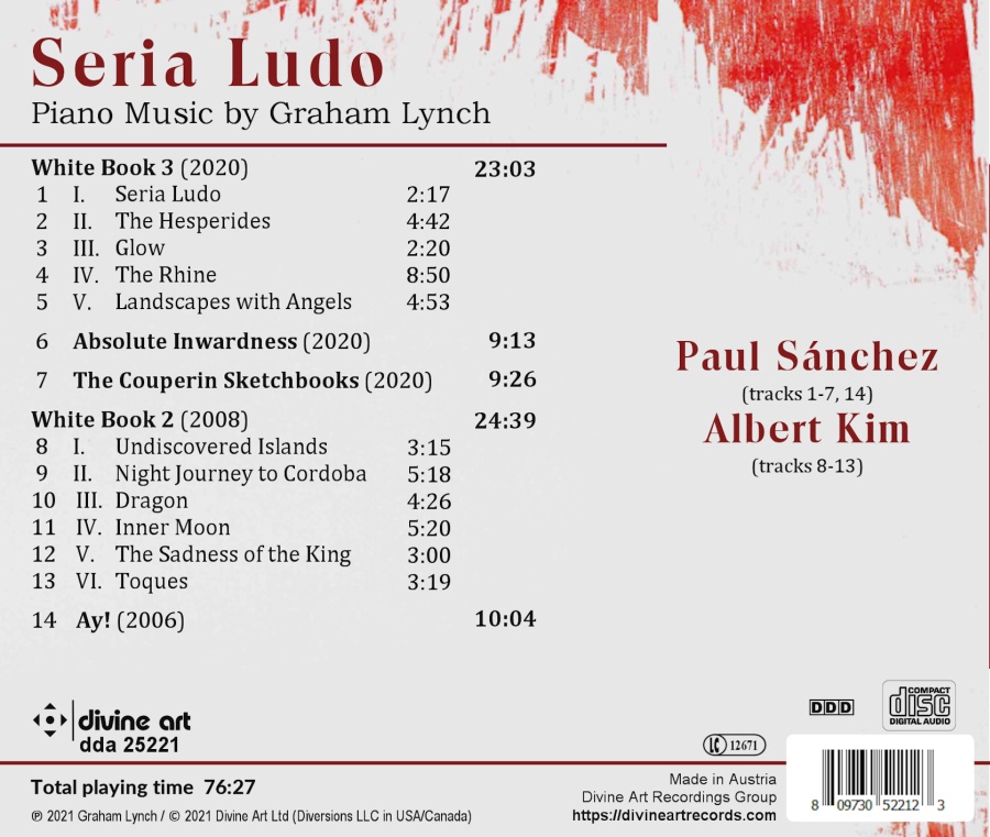 Seria Ludo - Piano music by Graham Lynch - slide-1