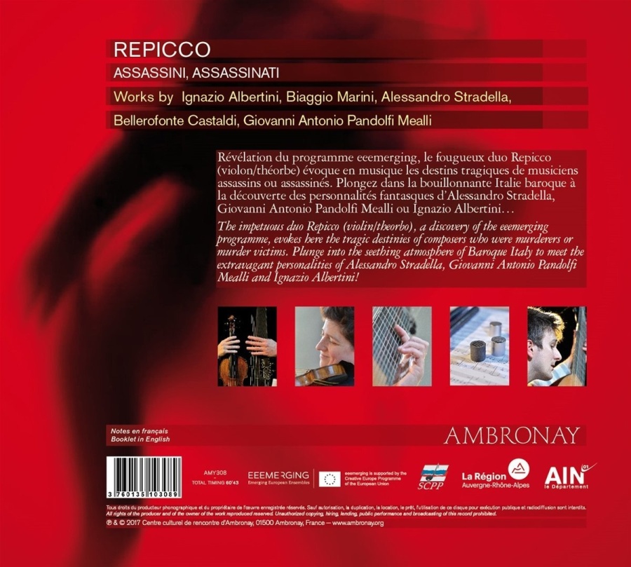Assassini, Assassinati - works by Pandolfi Mealli; Stradella; Albertini; Marini; Castaldi - slide-1