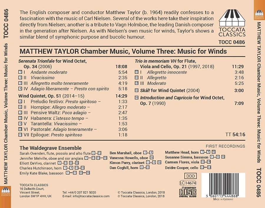 Taylor: Chamber Music - slide-1