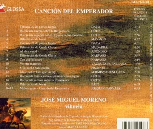Cancion del Emperador - Music for Vihuela - slide-1