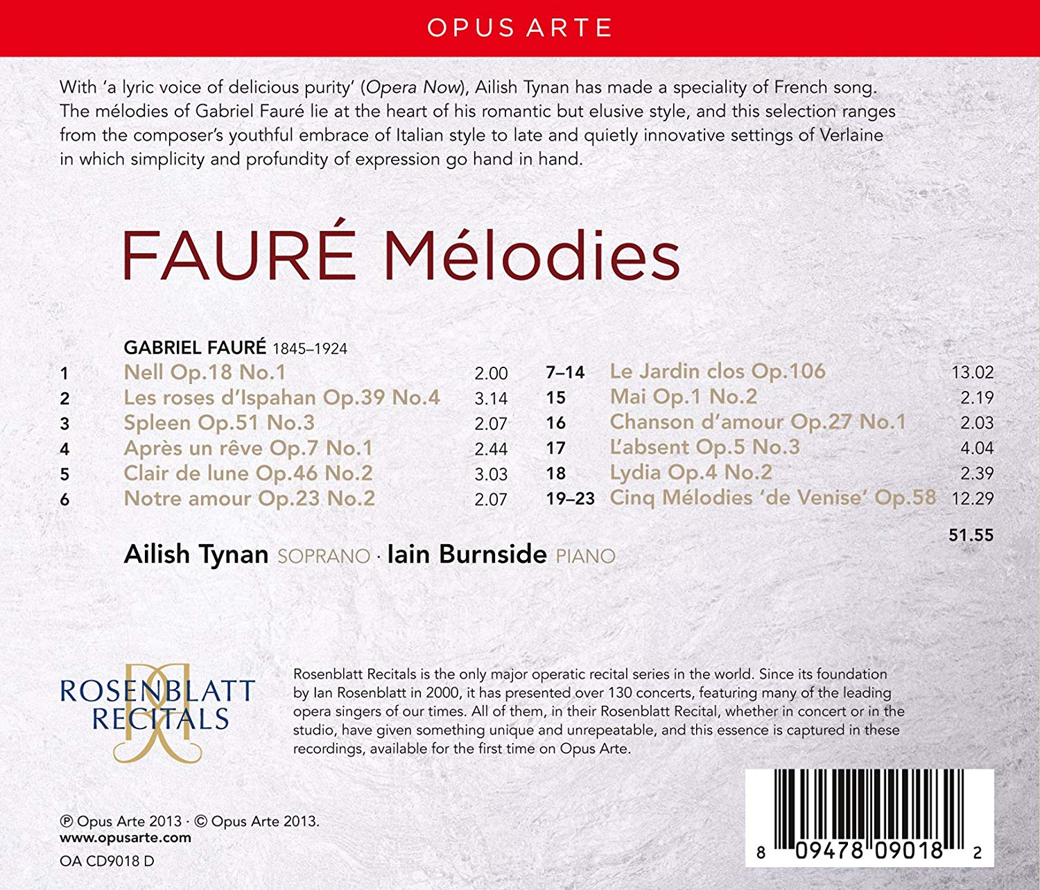 Faure: Melodies - slide-1