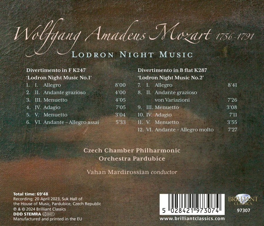 Mozart: Lodron Night Music - slide-1