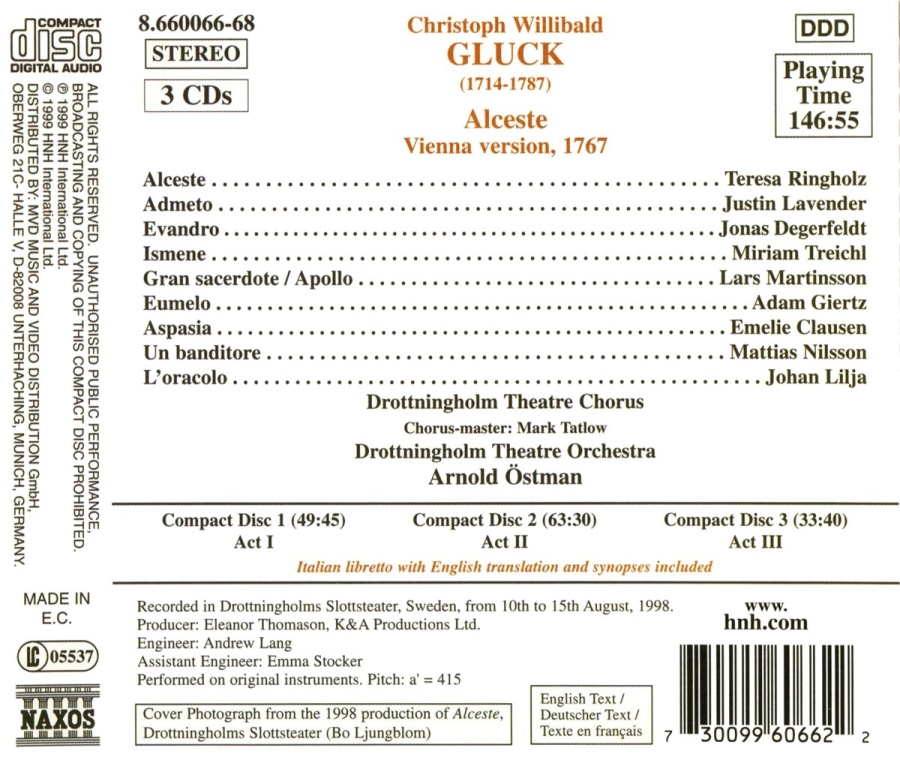 GLUCK: Alceste - slide-1