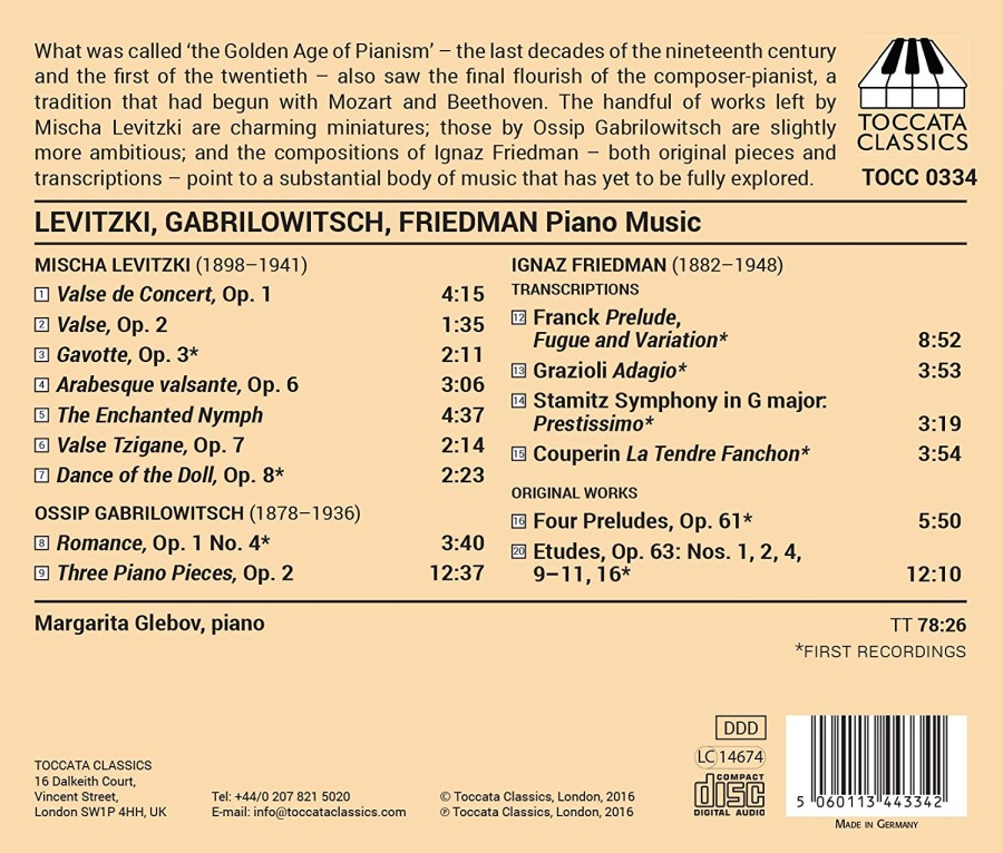 Levitzki: Complete Works for Solo Piano - slide-1