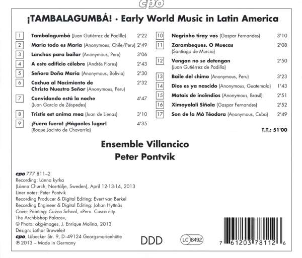 Tambalagumba - Early World Music in Latin America - slide-1