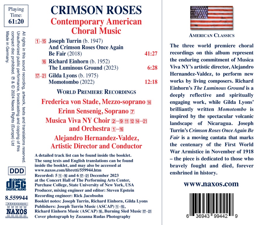 Crimson Roses - Contemporary American Choral Music - slide-1