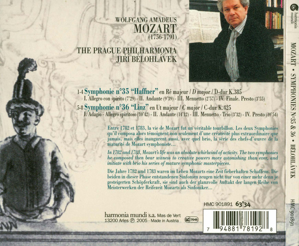 Mozart:  Symphonies No. 35 & 36, Haffner - Linz - slide-1