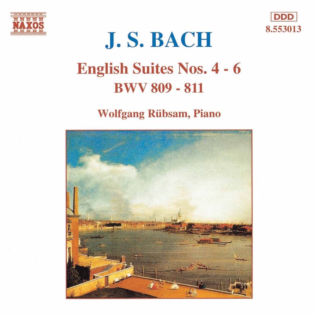 BACH: English Suites 4 - 6