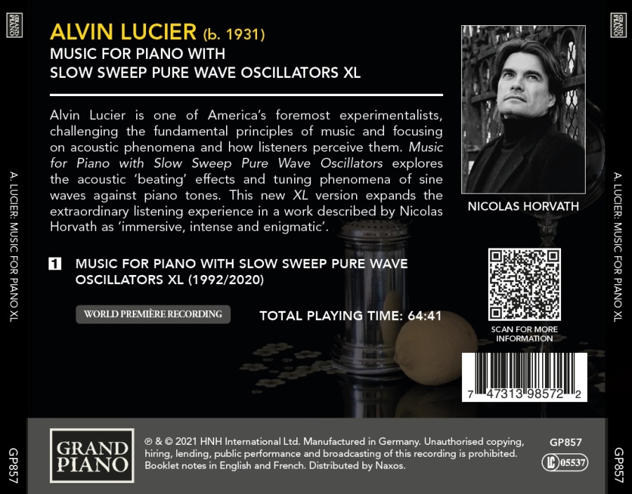 Lucier: Music for Piano XL - slide-1