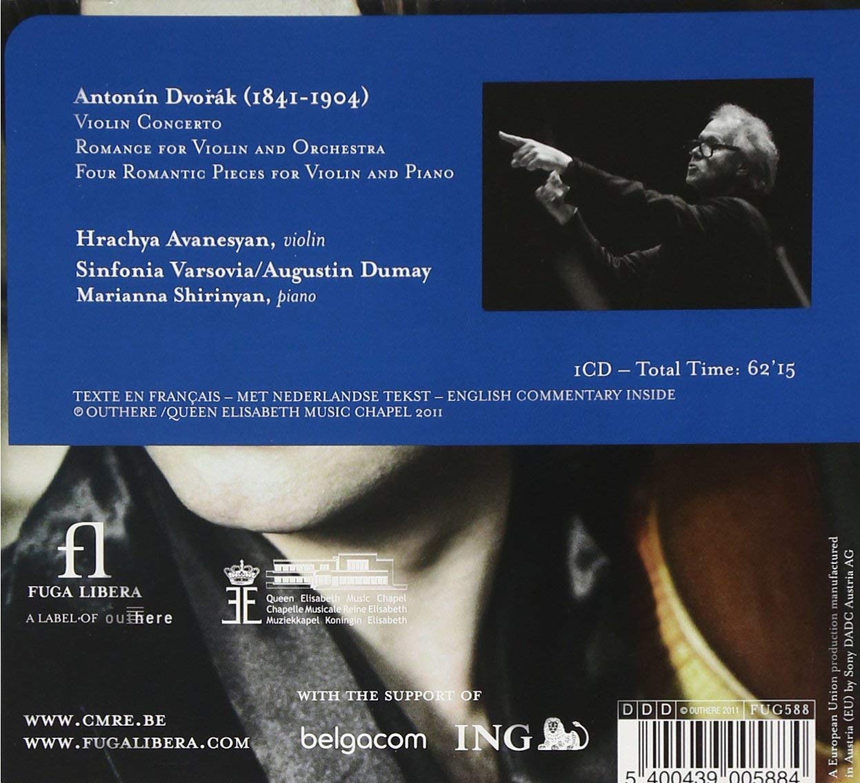 Dvorak: Violin Concerto, Romance, Four Romantic Pieces - slide-1
