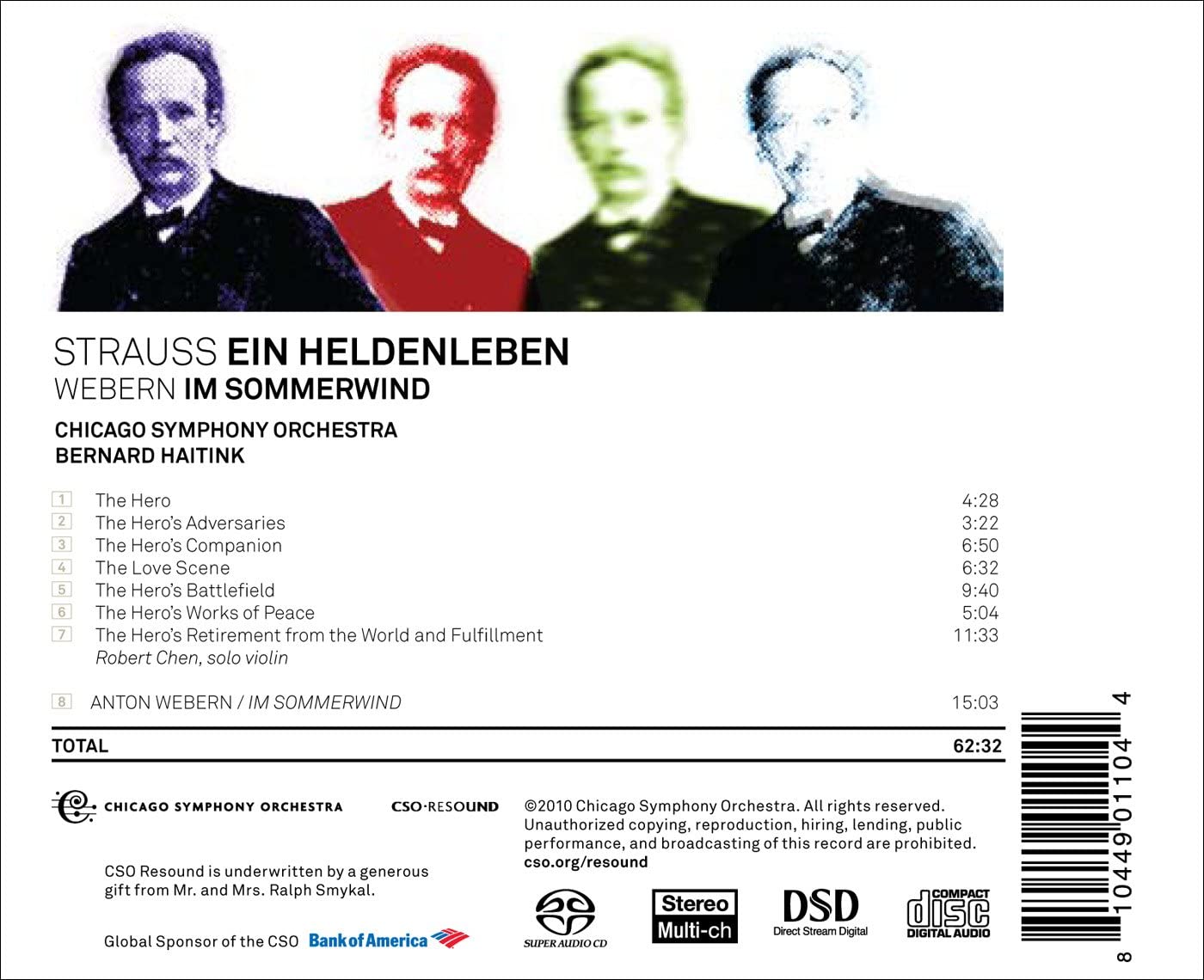 Strauss: Ein Heldenleben / Webern: Im Sommerwind - slide-1