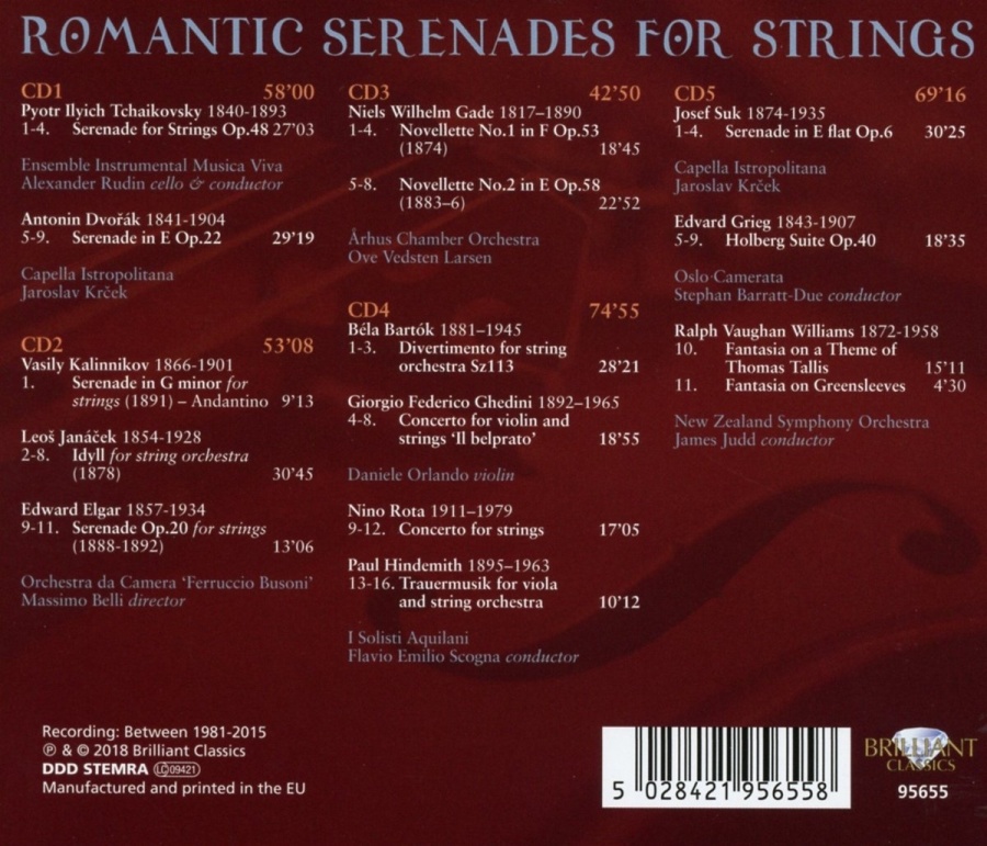 Romantic Serenades for Strings - slide-1