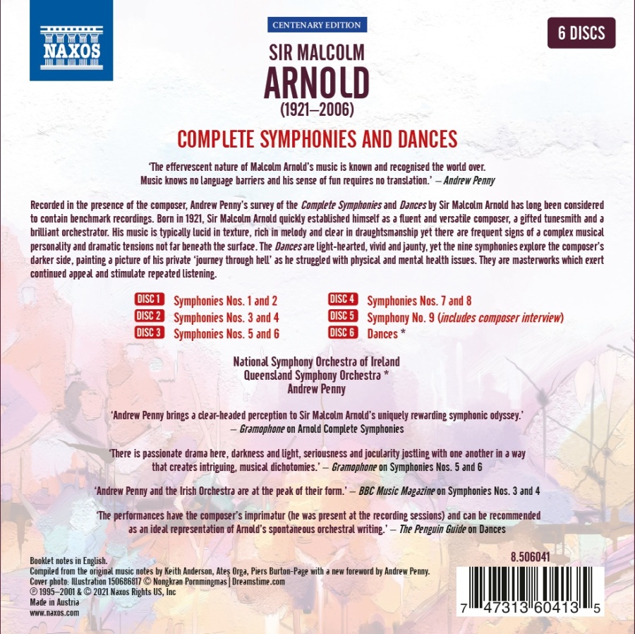 Arnold: Complete Symphonies and Dances - slide-1
