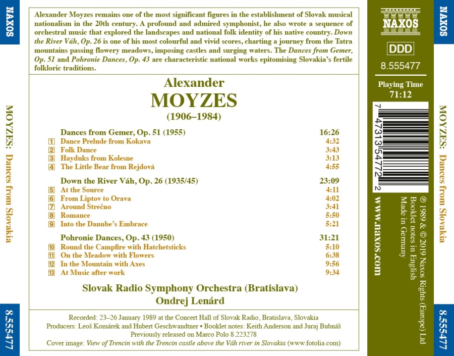 Moyzes: Dances From Slovakia - slide-1