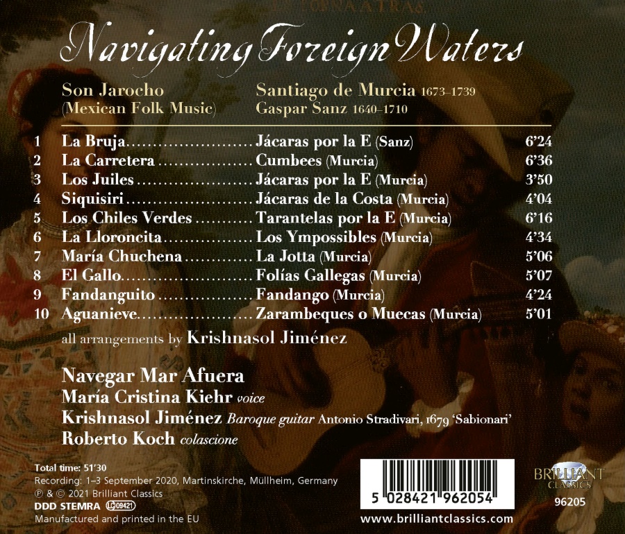 De Murcia; Sanz: Spanish Baroque Music & Mexican Folk Music - slide-1