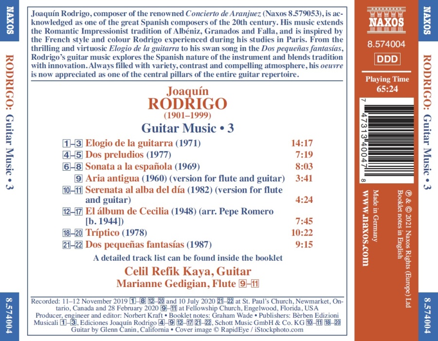 Rodrigo: Guitar Music Vol. 3 - slide-1