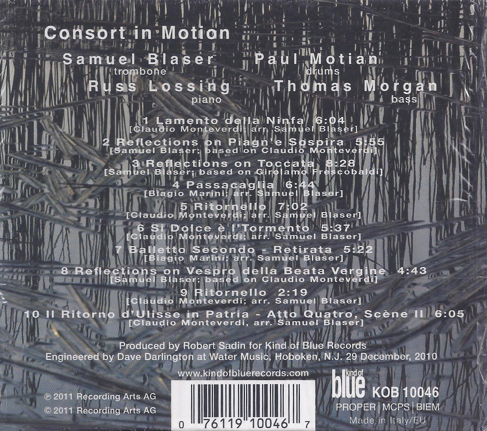 Blasser / Motian / Lossing / Morgan: Consort In Motion - slide-1