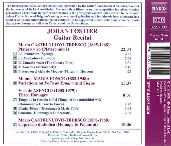 GUITAR RECITAL - JOHAN FOSTIER - slide-1