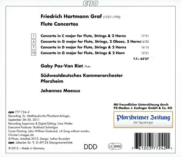 Graf: Flute Concertos - slide-1
