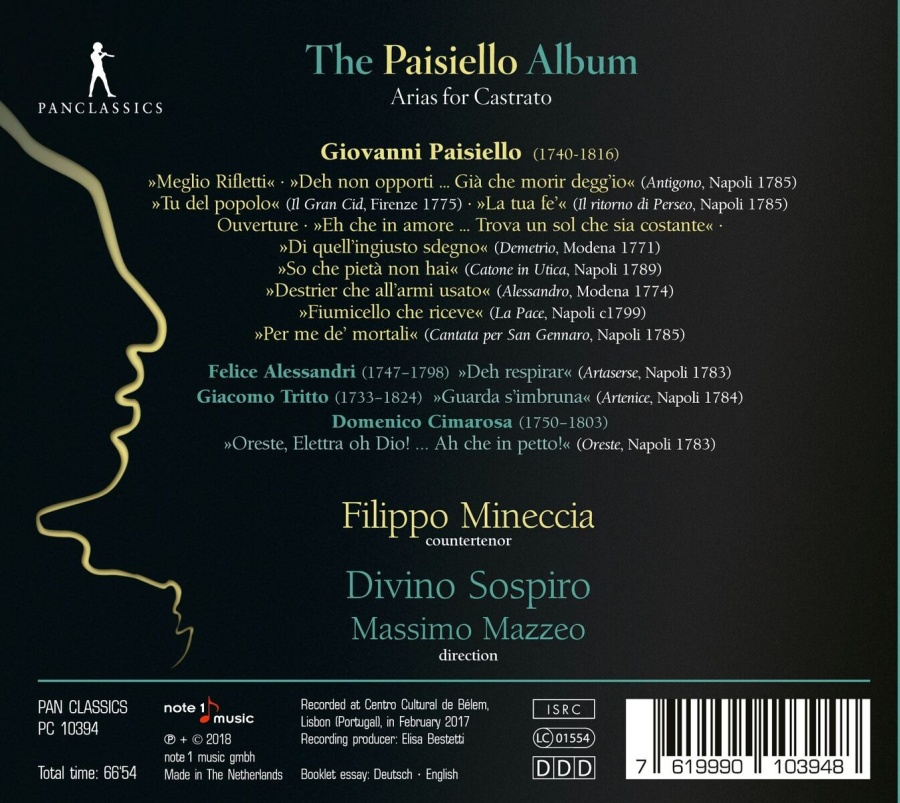 Paisiello: The Paisiello Album - Arias for Castrato - slide-1